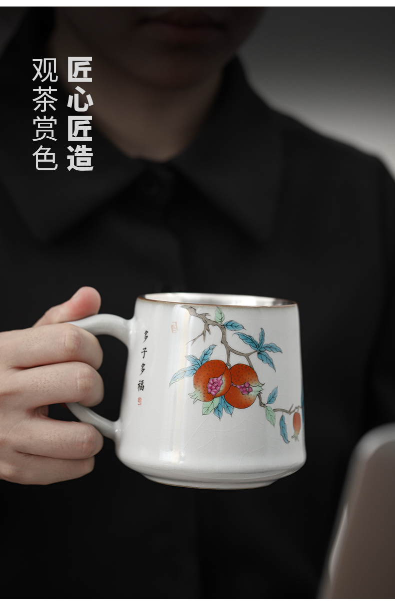 The new office cup dragon Xiu cup on your up kung fu tea cups filter your porcelain glass ceramic cups kung fu tea cups