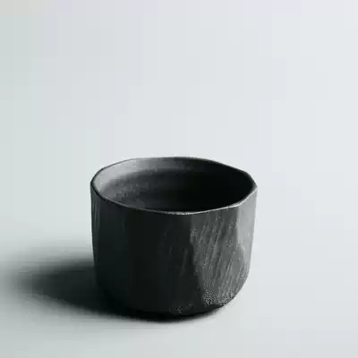 Kay new product tea cup black yarn gold individual Cup home Tea Master Cup Kung Fu Tea Cup individual cup ceramic cup