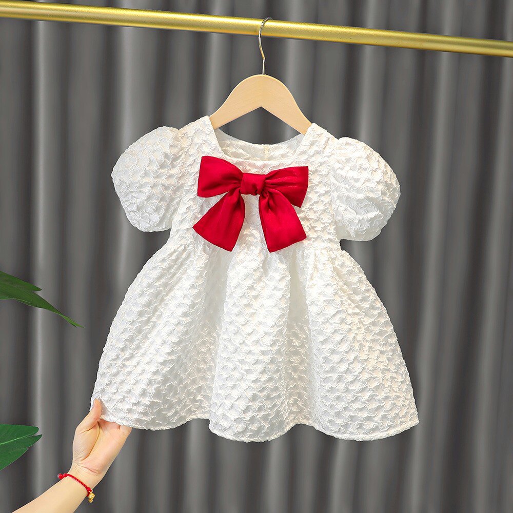 Girl baby skirt summer 0-1-3 years old 2022 new two-year-old children's summer dress Korean version of the Western style baby princess skirt
