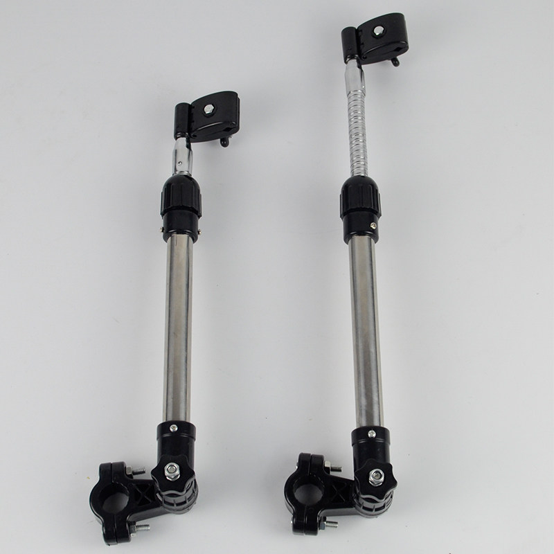 Walking baby artifact Children's bicycle parasol frame Children's tricycle trolley umbrella frame umbrella clip