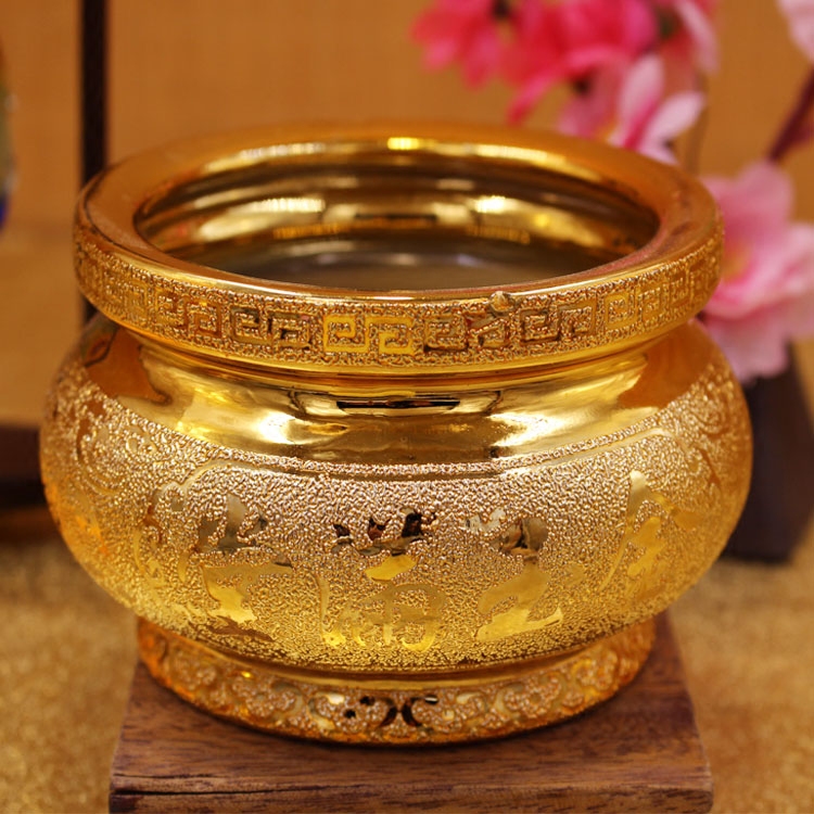 Buddhist supplies ceramic sand stove furnace to recruit the treasure stove insert stove with the need for household incense furnace