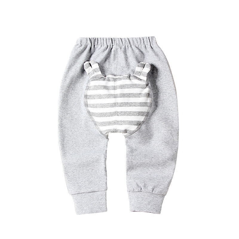 Baby pants spring autumn thin style fart pants pure cotton open range pants boy trousers Long pants baby Harun pants big PP pants