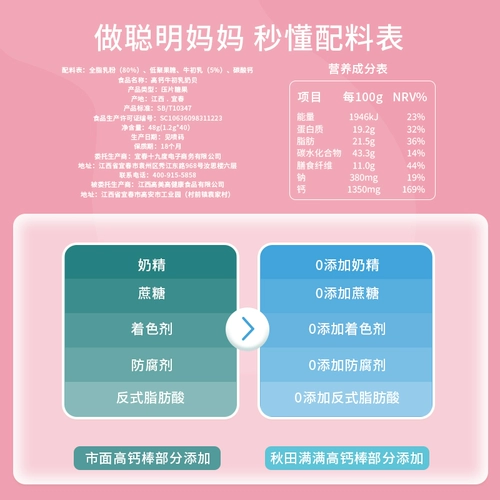 Niu Chu Boy Milk Tablets без белого сахара добавить закуски молока, отправить младенцев на 6 месяцев, рецепты добавок для детей и ребенка