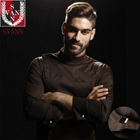 Кофейный цвет содержит французские запонки 2005CO