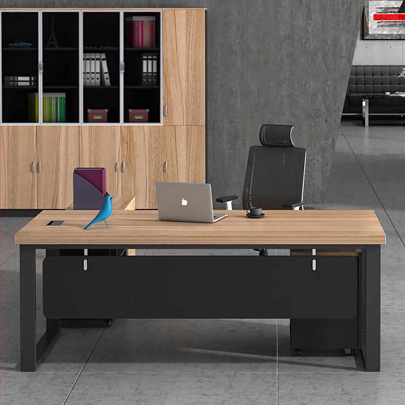 Boss Table Minimalist Modern Desk Chair Combination Big Bandae Desk Manager Desk Manager Desk Chair Desk Single Computer Desk