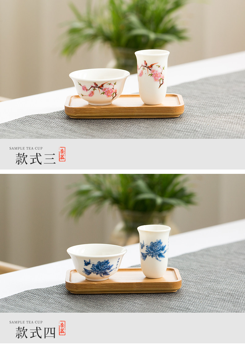 紫砂闻香杯玉白瓷闻香杯套装单杯功夫茶具茶道茶艺配件茶杯品茗杯-阿里巴巴
