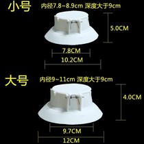 Fully automatic squat pit type anti-reverse flow plugging device flip cover deodorant urinal Potty toilet squat accessories basin toilet stool