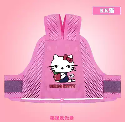 Electric locomotive child seat belt riding electric car baby strap child holding baby bag back seat drop protection belt