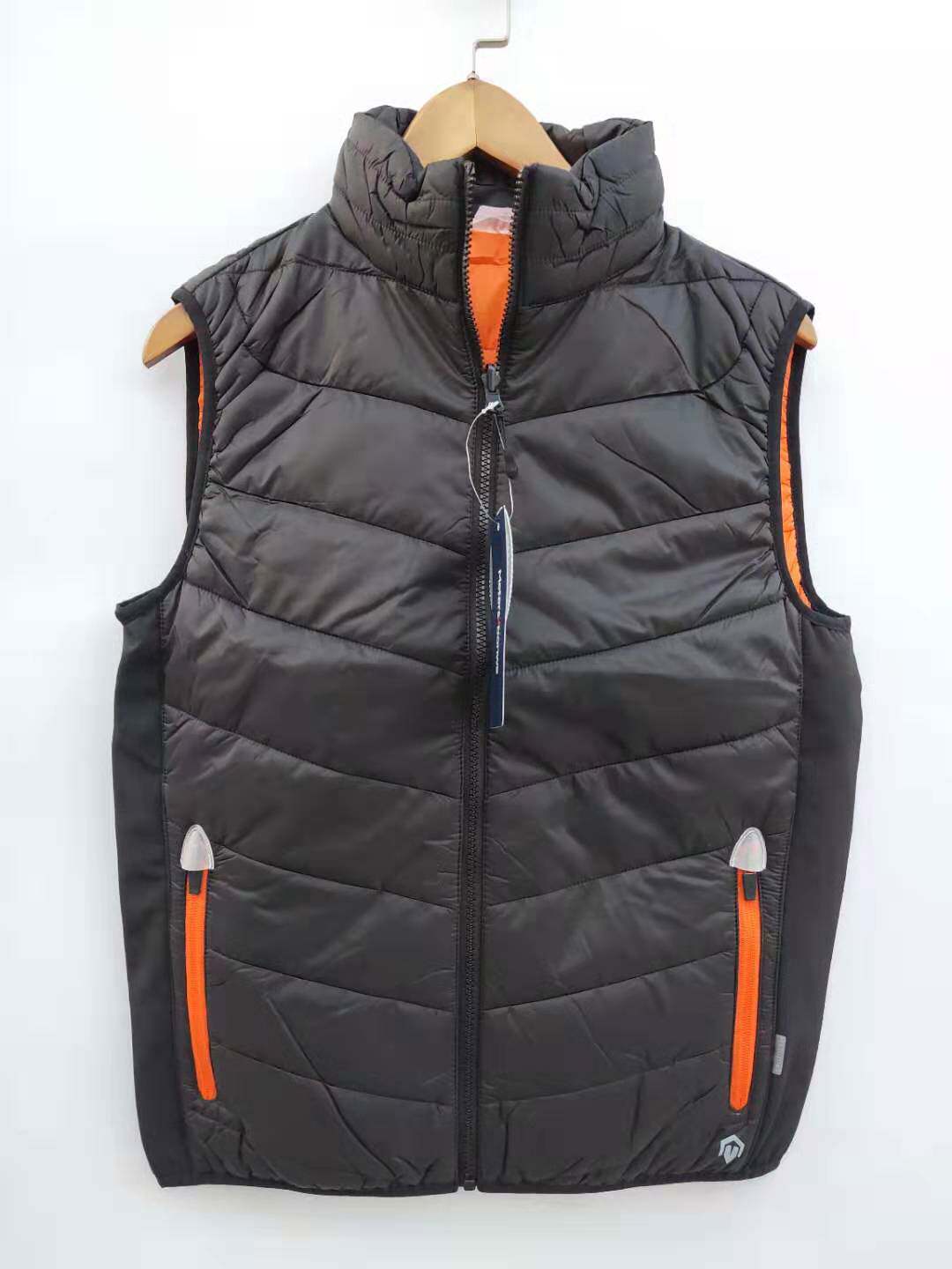 Male Cotton Machia Upright Collar Warm And Breathable Windproof Sport Cotton Kan Shoulder Metes Bunway Student Sleeveless Cotton Clothing