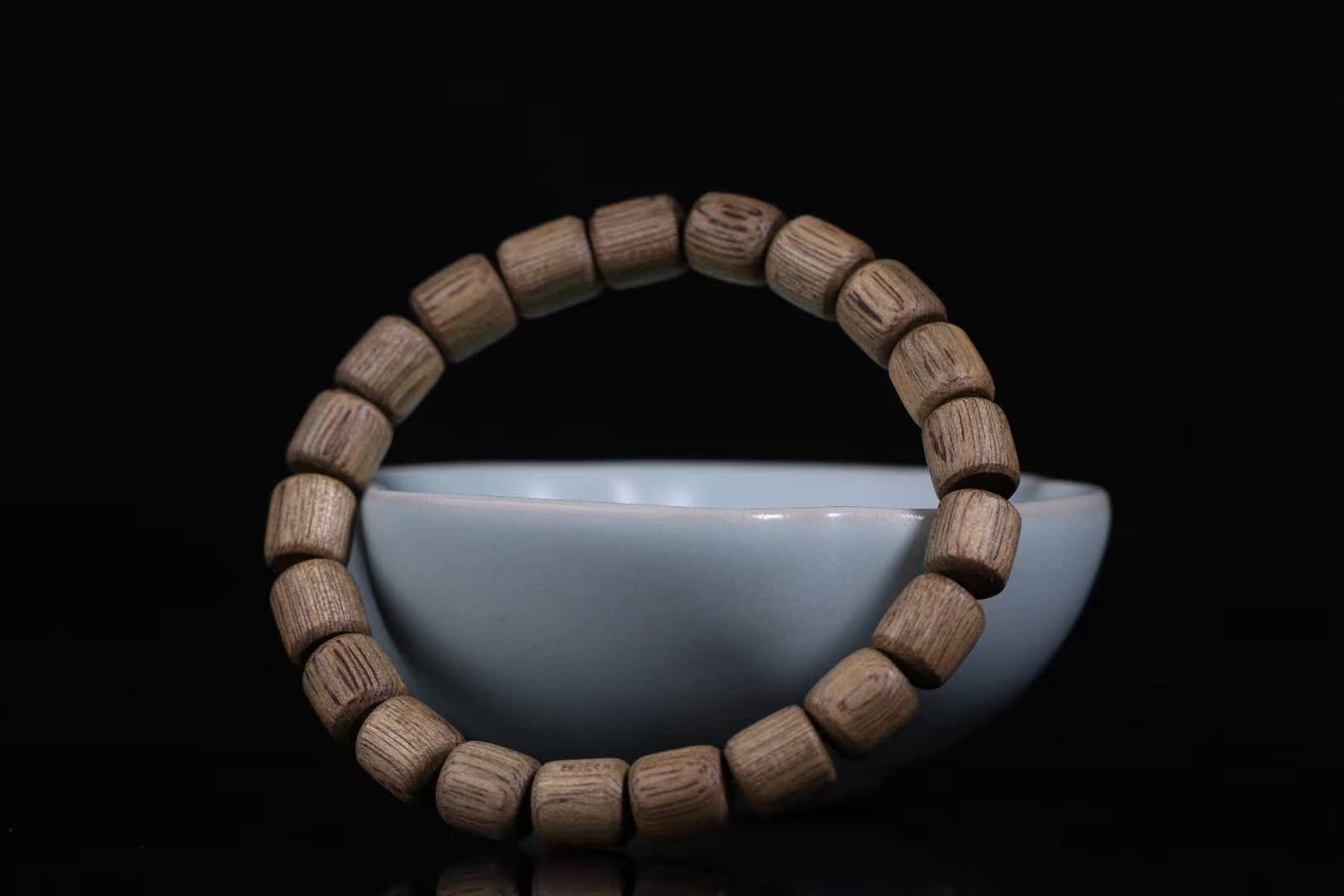 Natural Vietnamese Nha Trang barrel bead fragrance string a barrel under 8*9mm 5 5g