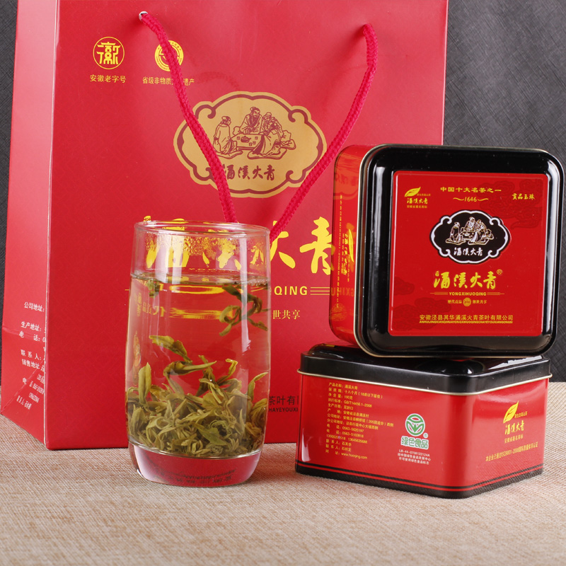 2020 New Tea Chungxi Fire Youth Tea Ming Tea Anhui Mountain Organic Green Tea 100g canned 