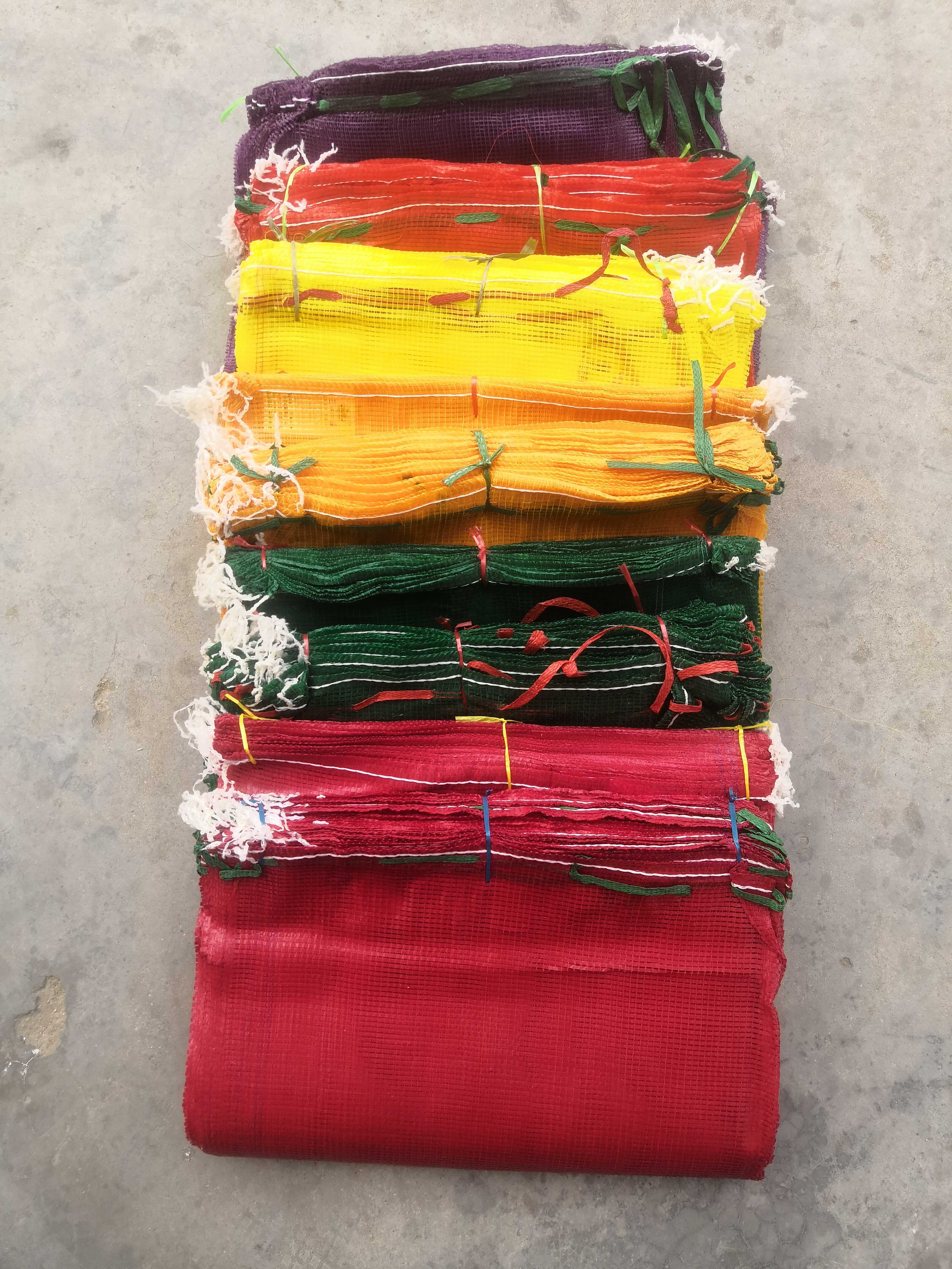 Net Bag Submount Garlic Onion Corn Watermelon Large Number Fruit Vegetable Mesh Bag Breathable Mesh Pocket Woven Mesh Bag