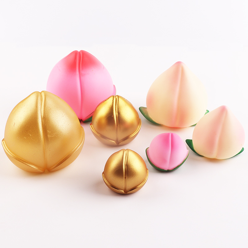 Supeach Cake Pendulum with Birthday Peach Prevarnishing Emulation of Peach Shouju Peach Sushi Birthday Cake Decoration-Taobao