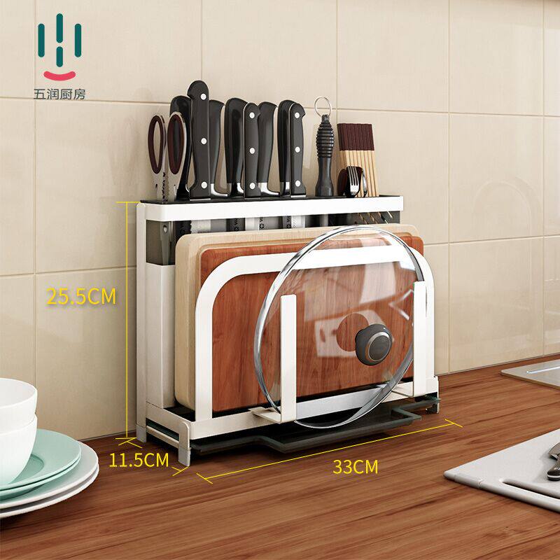 Five-mold knife knife frame kitchen cutler frame panel paint multi-functional tool collection