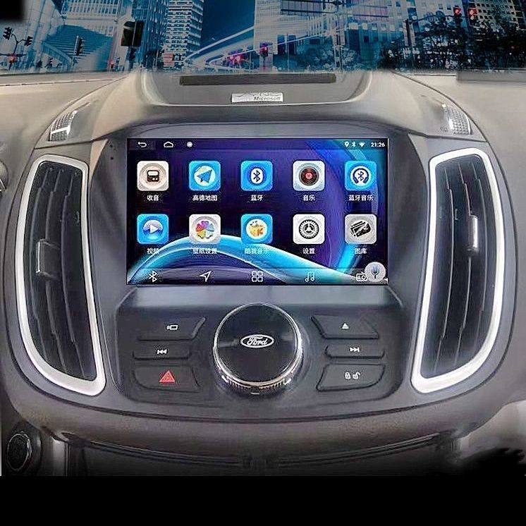 Suitable for Ford Escape High-End Models, Intelligent Voice-Controlled Android Large-Screen Navigation System with High-Definition Reversing Image