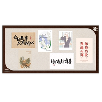 Photo wall decoration creative felt board without punching felt wall stickers baby photo board display wall layout ins