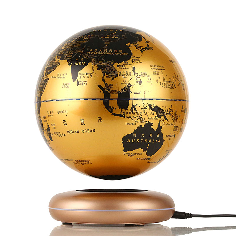 Maglev Globe Glowing Rotation Office Decoration Swing Accessories Creative Birthday Gifts Christmas Gifts