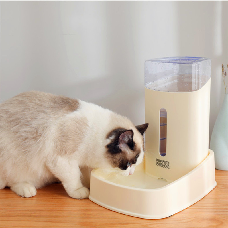 Automatic water feeder pooch kitty water dispenser 3 8L large capacity dog cat owners go out to rest assured pet drinking water
