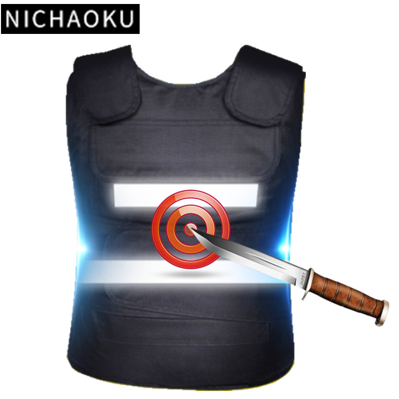 Reflective stab-proof clothing