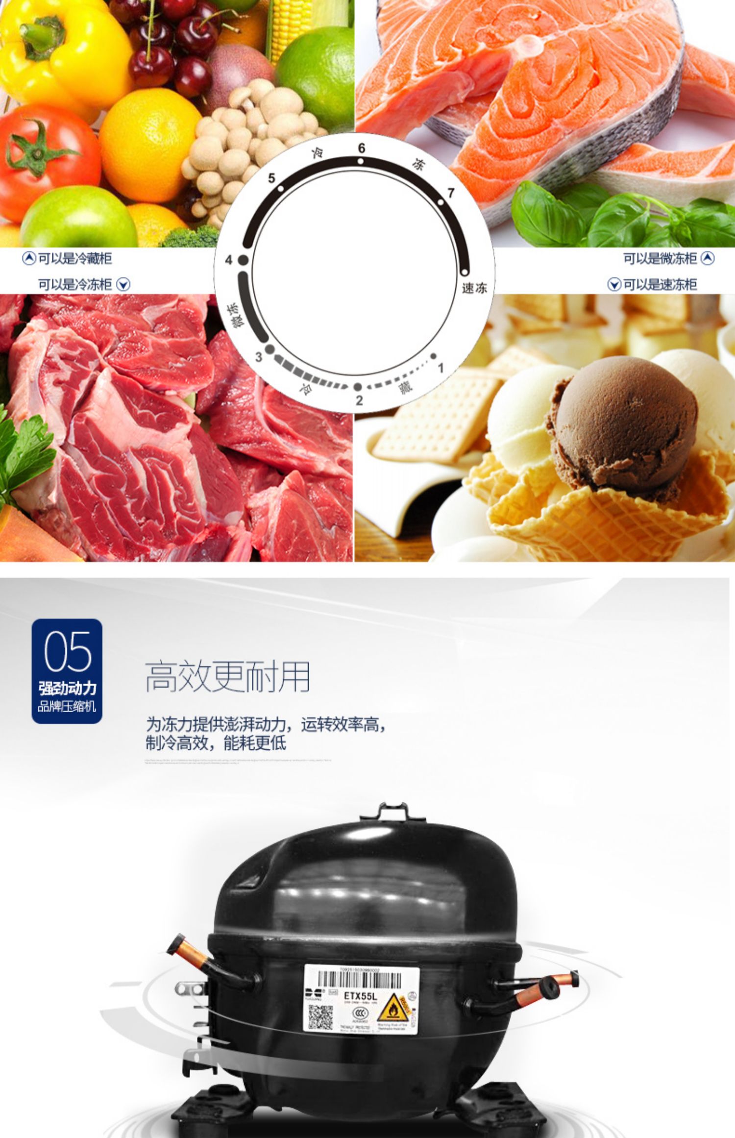 THAY ĐỔI / Chen Jia BC / BD (W) - 70 hộ gia đình chuyển đổi nhiệt độ đơn nhỏ tủ đông tủ đông thương mại - Tủ đông tủ đông sanaky 1 ngăn đông 1 ngăn mát