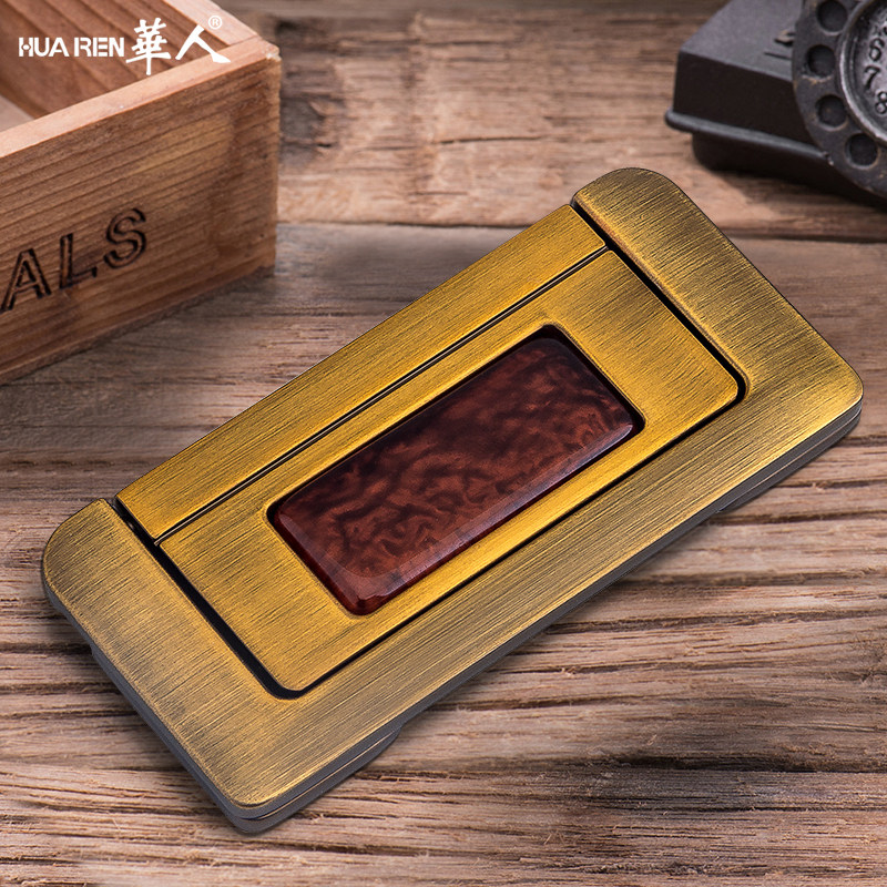 New Chinese retro drawer invisible dark handle overall cupboard wardrobe door handle flat dress free of punch and furniture cabinet buckle hands