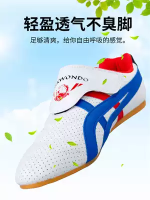 Taekwondo shoes Beginner martial arts training shoes Taekwondo coach shoes Children's men's and women's special shoes Professional soft sole