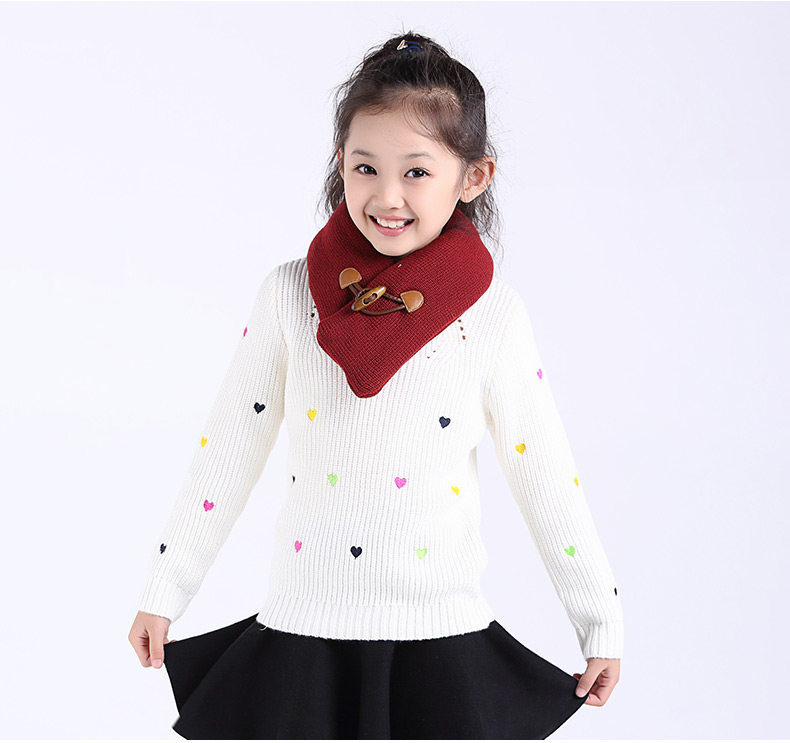 Pull fille à manche longue - Ref 2105687 Image 21