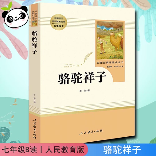 Camel Xiangzi Laoshe написал второй том седьмого класса второго тома народного образовательного издания Синхронное чтение знаменитых книг в 20 000 миль под морем для внеклассного экспансии чтения первичных и средних школ. Пресс для образовательных и средних школ Синьхуа подлинная книга