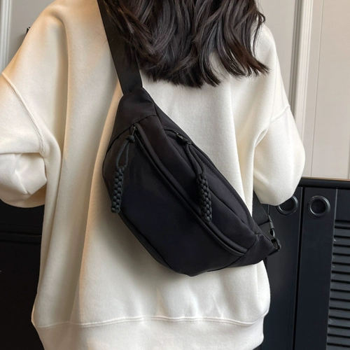 Брендовая японская ретро нагрудная сумка, универсальная сумка через плечо, небольшая сумка, нейлоновая сумка для телефона, в японском стиле