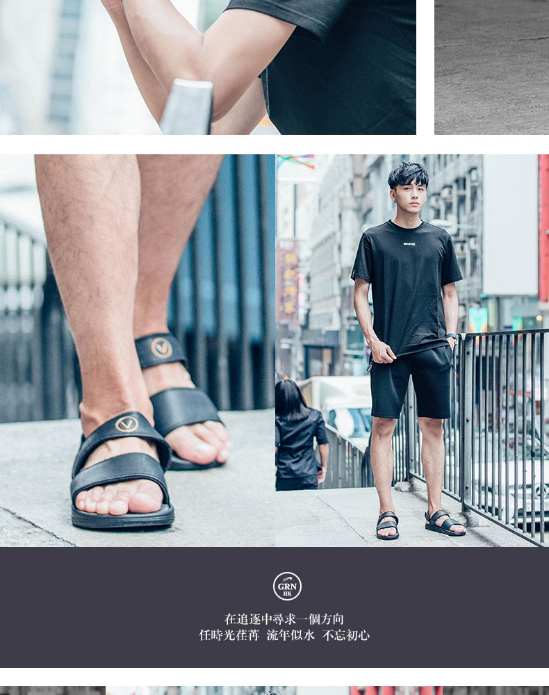 贵人 鸟 运动 凉鞋 2018 Mùa hè mới ngoài trời thường người đàn ông Hàn Quốc giày của phụ nữ giày dép sinh viên đáy mềm dép sandal adidas