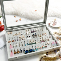 Серьги, коробка для хранения, вместительное и большое ожерелье, аксессуар, стенд