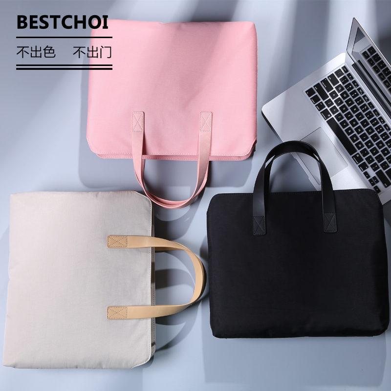 Apply Apple mac notebook macbook computer package air13 3 inch woman 16 handheld pro13 liner bag 15 Lenovo at 15:6 Huawei matebook1