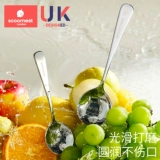 Детская высококачественная ложка из нержавеющей стали для домашнего использования, увеличенная толщина