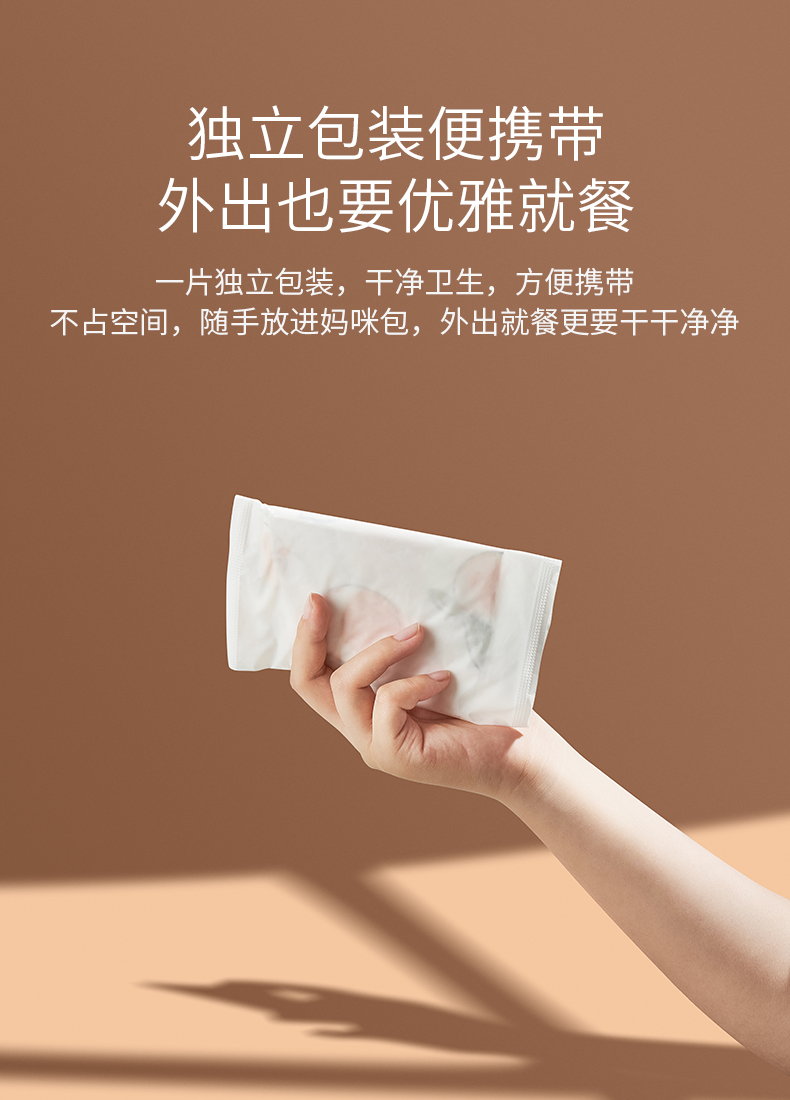scoornest 科巢 儿童一次性免洗围兜口水巾 20片独立装 天猫优惠券折后￥10.9包邮（￥12.9-2）