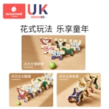 Башенка, люксовый конструктор, дженга, игрушка, учит балансу