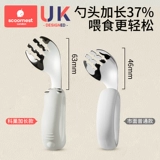 Детская ложка для новорожденных для младенца из нержавеющей стали для тренировок, 1 лет