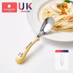 【科巢】元宝勺子婴儿316L不锈钢宝宝汤勺