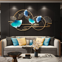 Light luxury modern metal wall decoration pendant Bedroom pendant wall decoration Living room entrance Wrought iron wall decoration