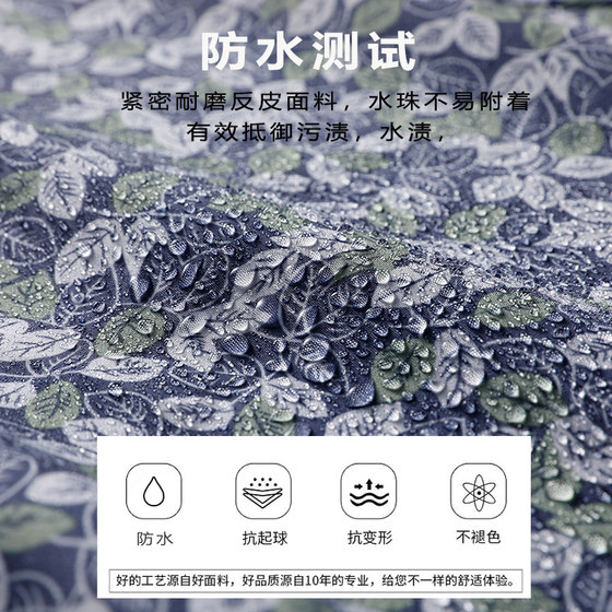 洋气防水长袖围裙家用厨房做饭罩衣大人围腰工作服