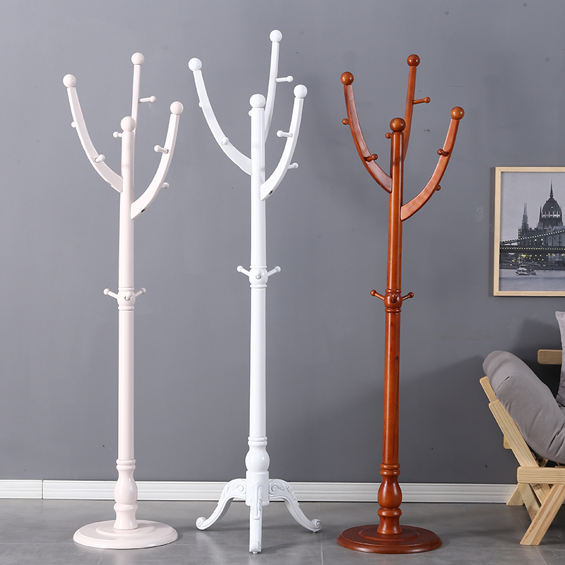 Yingfa Mark floor coat rack tree-shaped solid wood Nordic style hanger bedroom saving space creative home