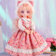 30 cm doll 6 ຈຸດ comic face BJD doll toy doll ຂອງຂວັນສໍາລັບເດັກນ້ອຍຍິງດຽວ Princess ຂະຫນາດໃຫຍ່