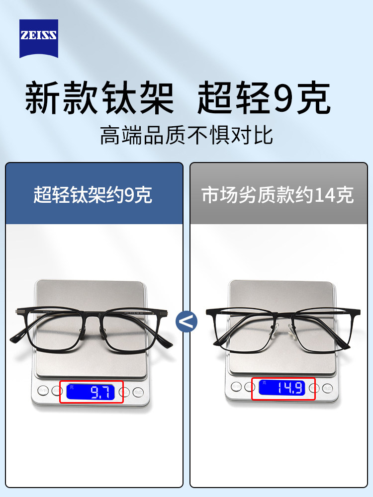 Magnetic Clip-On Glasses for Men, Ultra-Light Pure Titanium Myopia Glasses, Three-In-One, Two-In-One Polarized Sunglasses Clip-On, Night Vision, Special for Driving