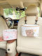 Zhijiang Car Seat Storage Box Storage Bag Car Cartoon Seat Back Storage Organizer Hanging Bag Car Interior Supplies