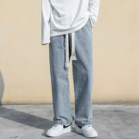 Трендовый, синий, свободный крой