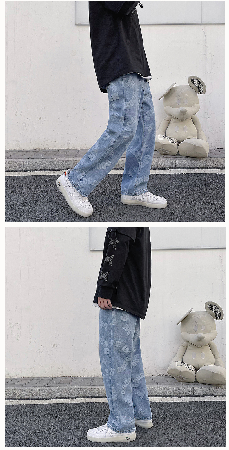 High Street Retro Hole Jeans 5