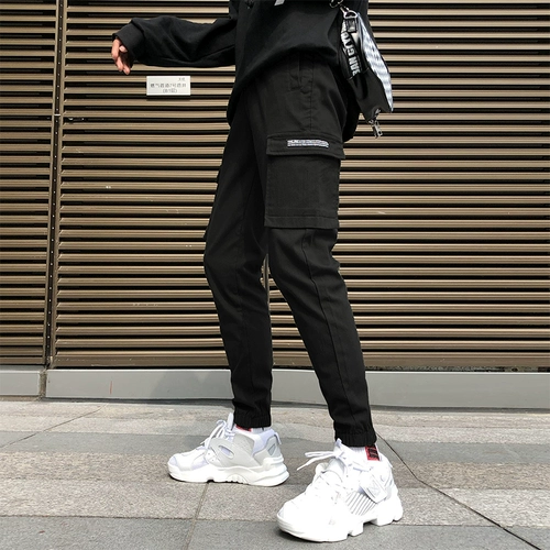 Martens, мужские зимние черные штаны, облегающий крой