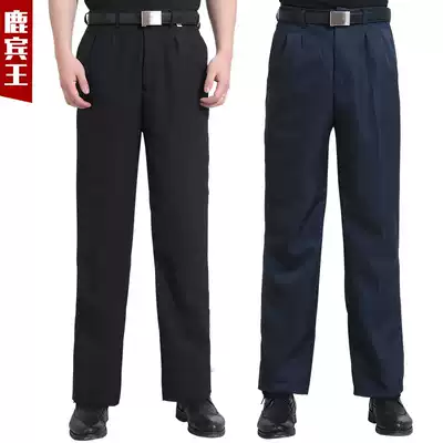 Spring clothing summer security clothing pants men's black spring and autumn security overalls security chef summer pants overalls