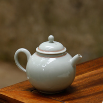 North Brook Hall Single Pot Artisanal Teapot teapot Jingdezhen Retro home Gongfu Tea Tea With Tea Road Suit Companion Gift Teapot