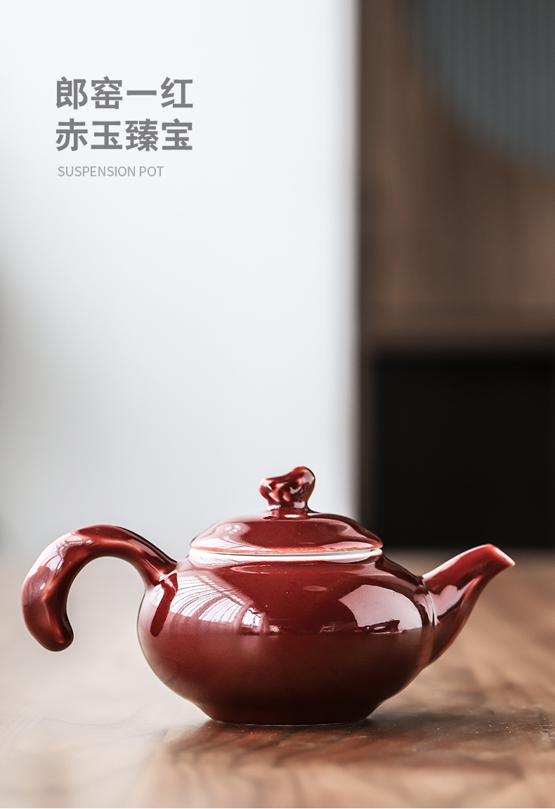 Three thousand the whole Chinese kung fu tea tea village household ceramic teapot teacup tea open marriage gift set