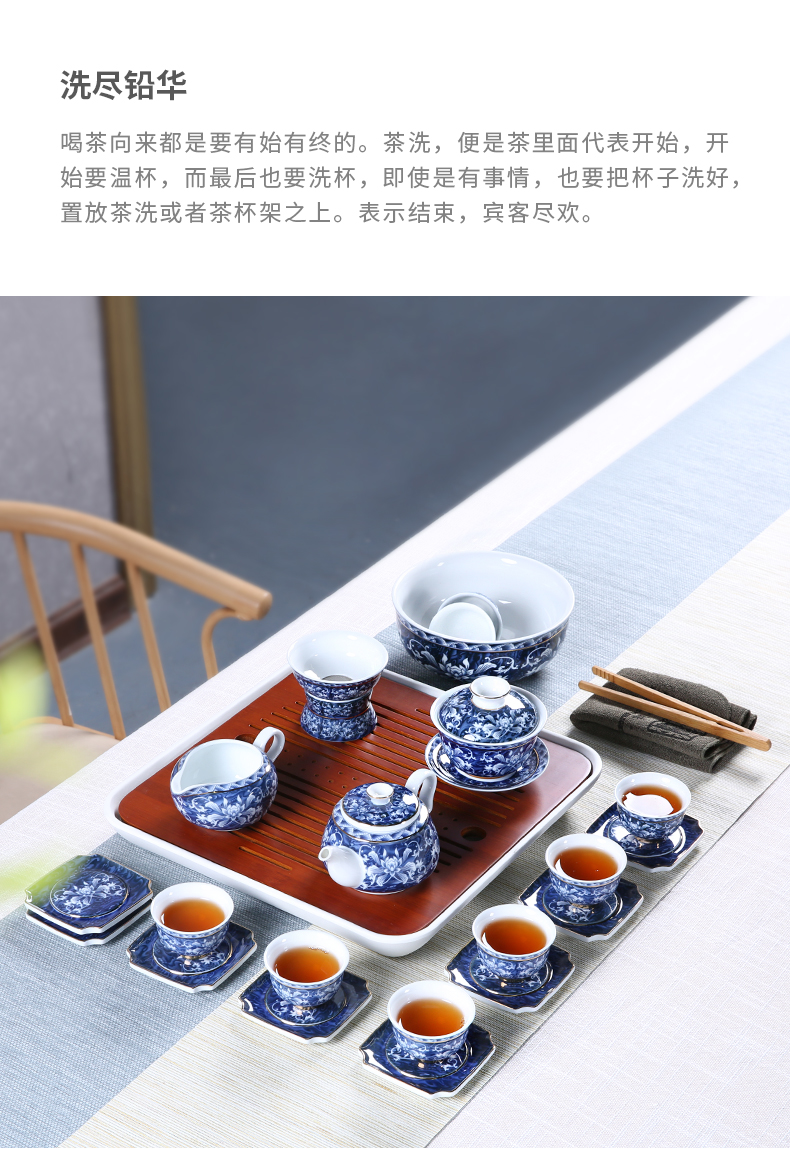 Ceramic to build three thousand tea tea by hand wash in hot water wash barrels move cup dried tea with a water jar